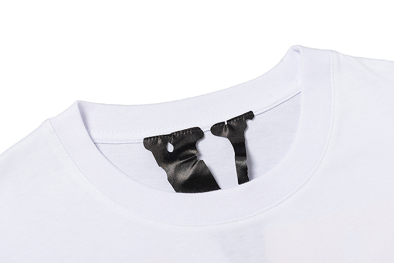 Áo Thun Tay Ngắn In Chữ Vlone Trẻ Trung Cho Cặp Đôi tee