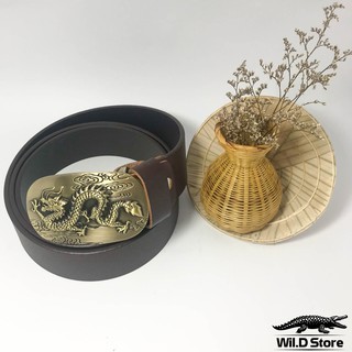 thắt lưng da bò . RỒNG THĂNG THIÊN