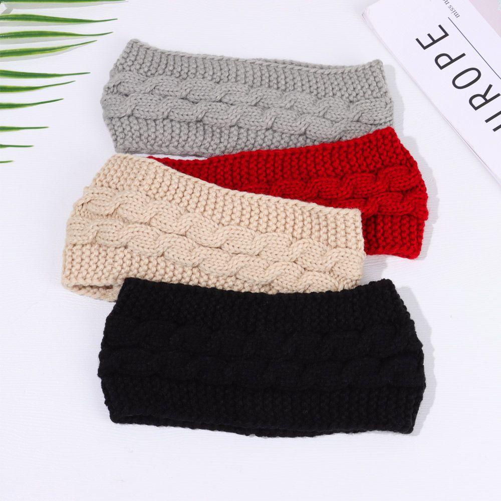 SUSANS 1 Băng Đô Đan Len Thời Trang Thu Đông Cho Nữ