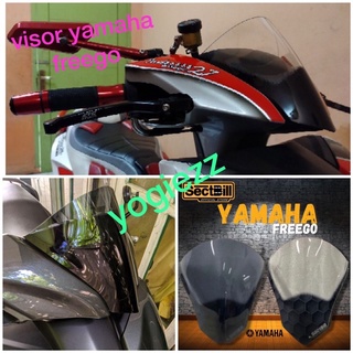 Tấm Chắn Bùn Trước Bằng Sợi carbon Cho Xe Yamaha freego 125 sectbill freego 2020 2021