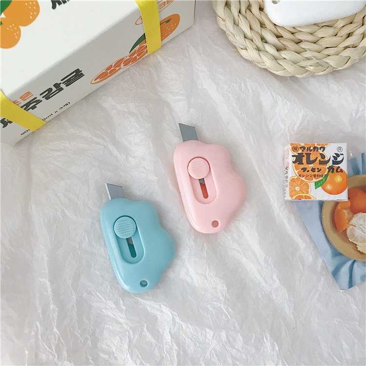 DAO RỌC GIẤY HÌNH ĐÁM MÂY XINH XẮN, UNBOXING, KHUI HÀNG, QUAY TIKTOK NHỎ NHẮN CUTE