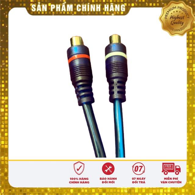 Dây Chia AV 1 Đực Ra 2 Cái Hàng Chất Lượng Cao, Dây Hoa Sen AV 1 In 2 Out