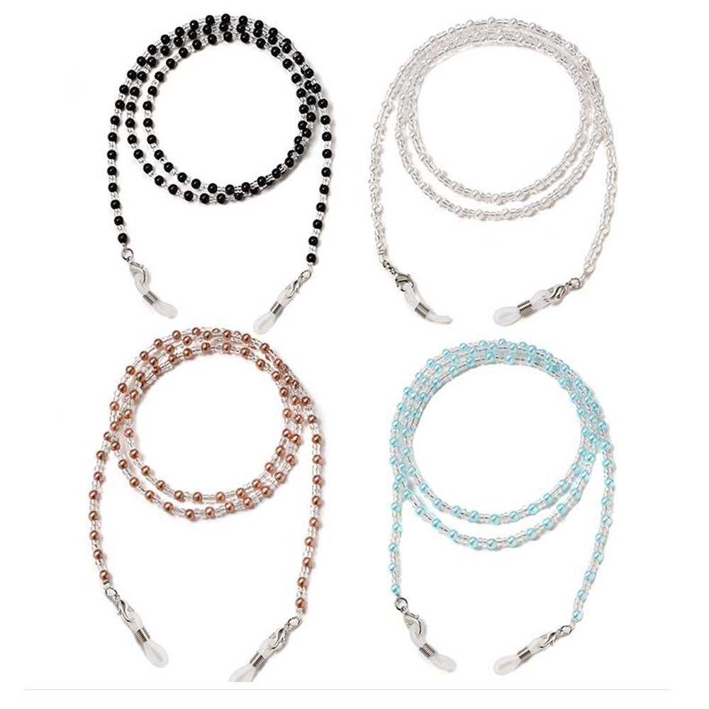 USNOW Dây Đeo Mắt Kính Đính Hạt Thời Trang