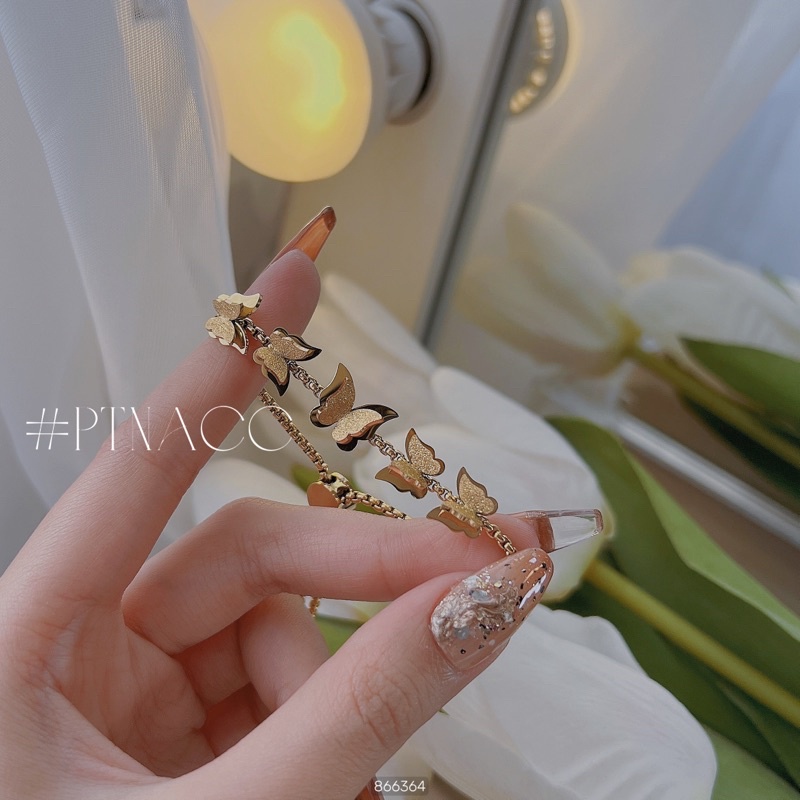 ᴾᵀᴺᵃᶜᶜ Lắc tay titan hồ điệp | L00.87274