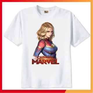 Áo thun in hình Marvel Captain EndGame Avengers - Form rộng AZ F2161