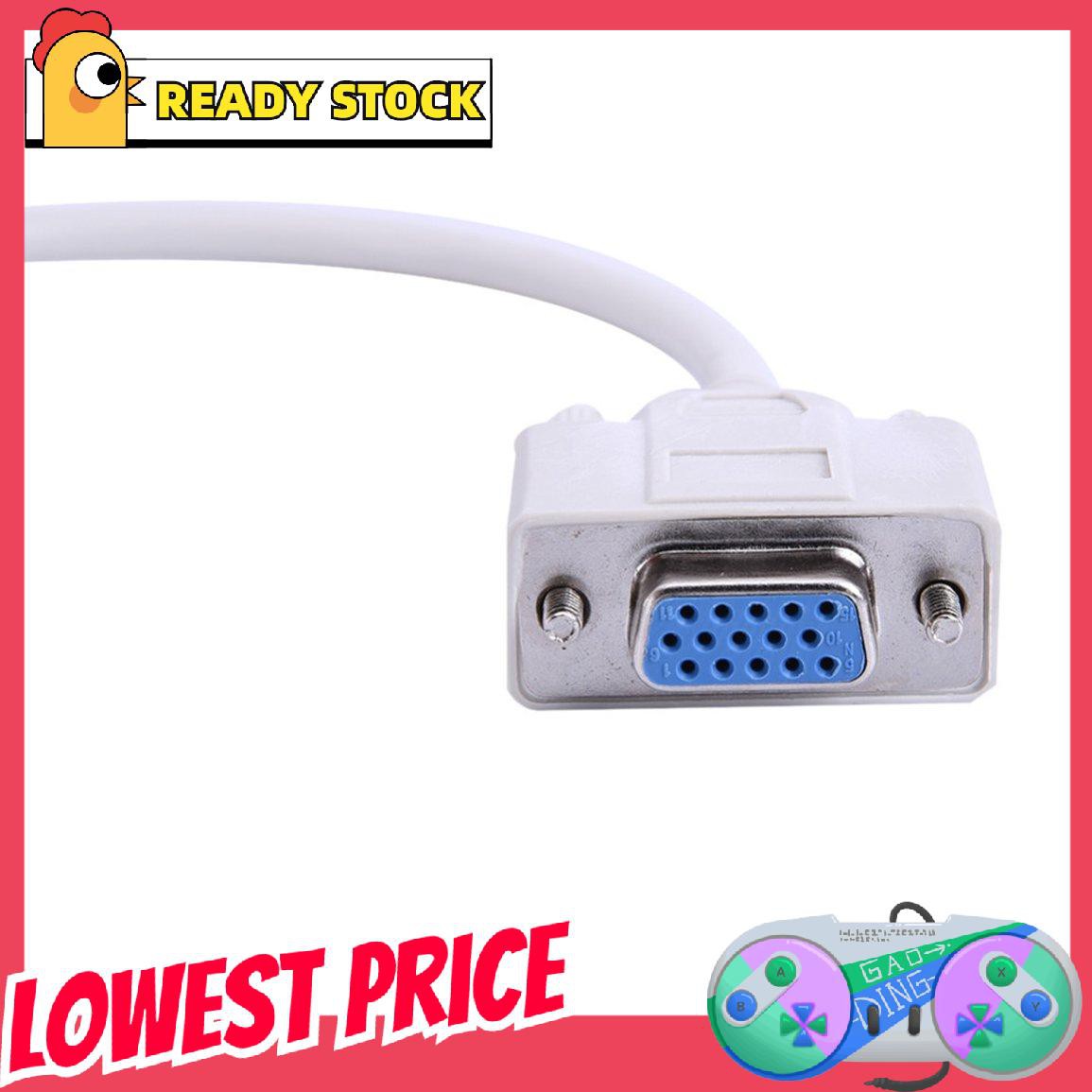 Cáp Chữ Y Chuyển Đổi 0.3m Vga Svga 1 Pc Sang 2 Đầu Cái