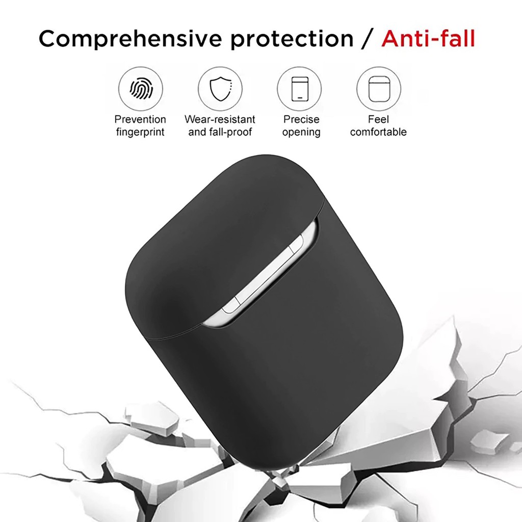 [Siêu Mỏng] Bao Ốp Case Silicon AirPods 1/2 Chống Bẩn