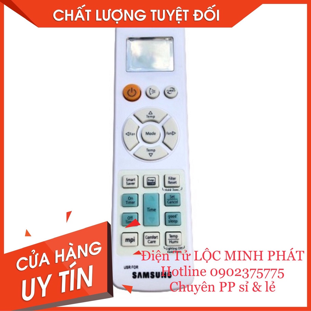 Điều khiển điều hoà SAMSUNG dùng cho cả 1 và 2 chiều