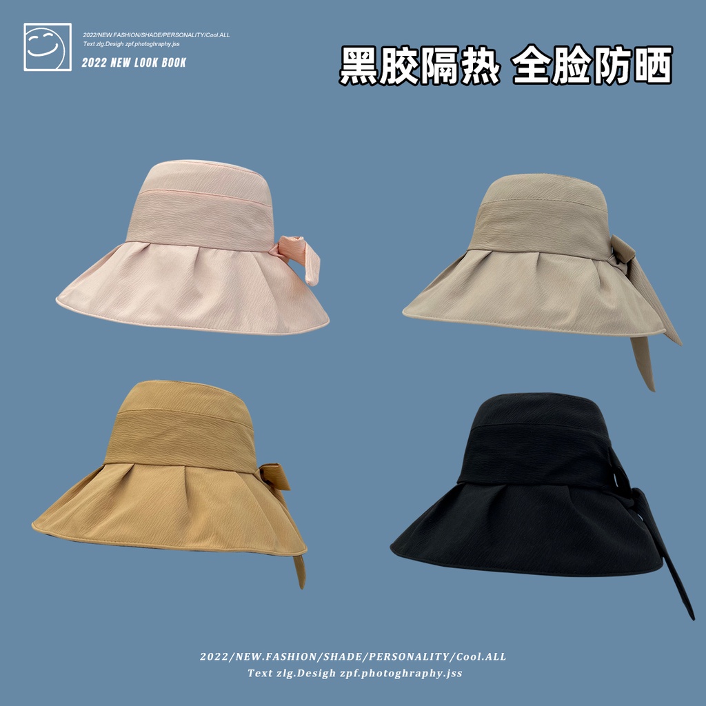 Nón Rộng Vành Chống Nắng Tia UV Màu Sắc Ngọt Ngào Thời Trang Mùa Hè Cho Nữ