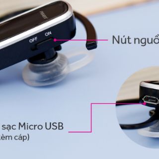 Tai nghe bluetooth Pisen LE002+ Đen