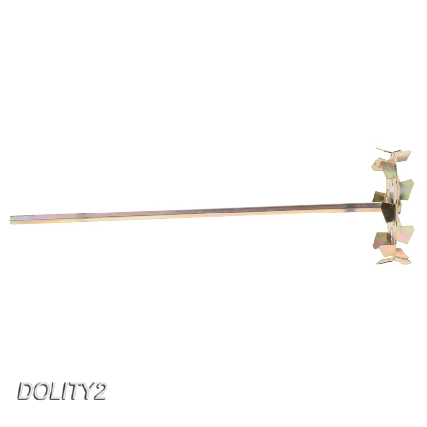 Set 2 Cây Khuấy Bằng Thép Tự Dính 45 # Cho Máy Khoan Xi Măng Xi Măng