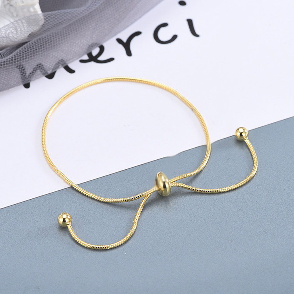 Vòng Tay Thời Trang Bằng Thép Titan 22cm Cho Nữ