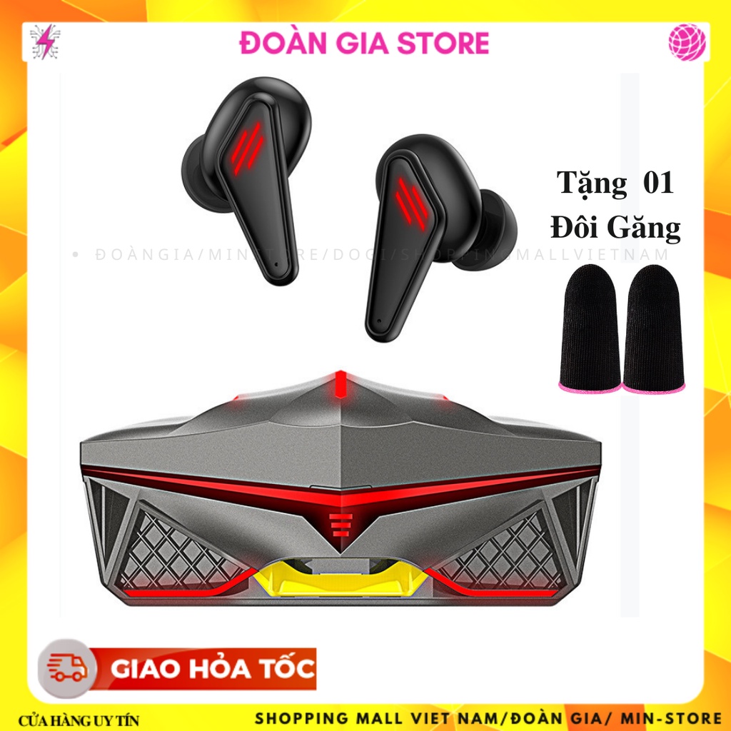 Tai nghe không dây bluetooth Gaming K98 thiết kế thể thao và gaming cao cấp, PUBG , LQMB (Bản quốc tế, tặng găng gaming)