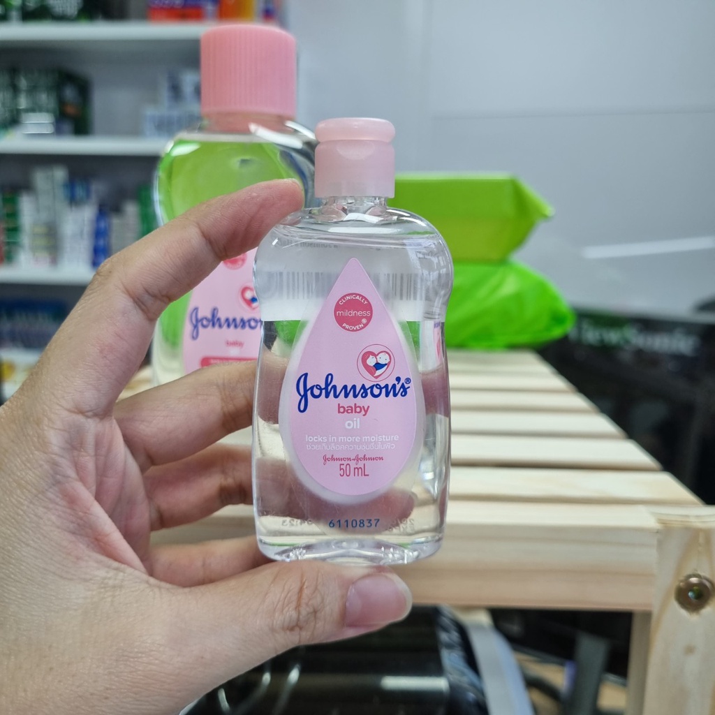 Dầu massage cho bé JOHNSON Baby Oil 200ml - 50ml / Dầu mát xa dưỡng ẩm da cho trẻ em sơ sinh