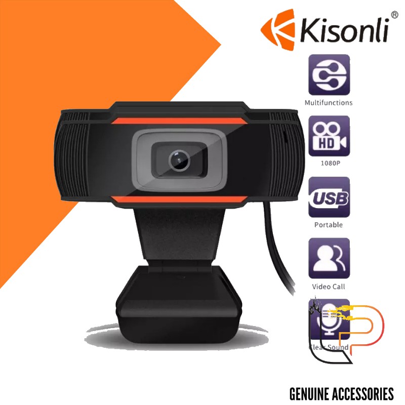 Webcam Mini cho máy tính,laptop 720P - Webcam máy tính Nhãn hiệu Kisonli |  PhongVuPC.Com