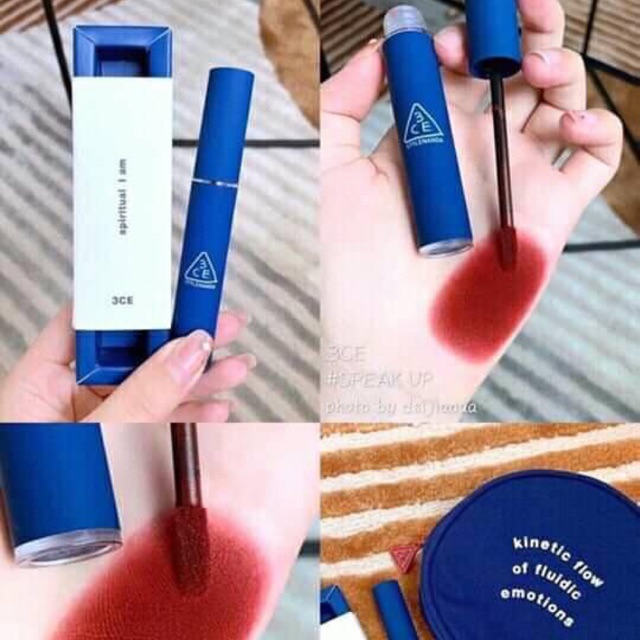 Son 3CE Xanh Cao Cấp Siêu Lỳ Bao Check Mã Vạch