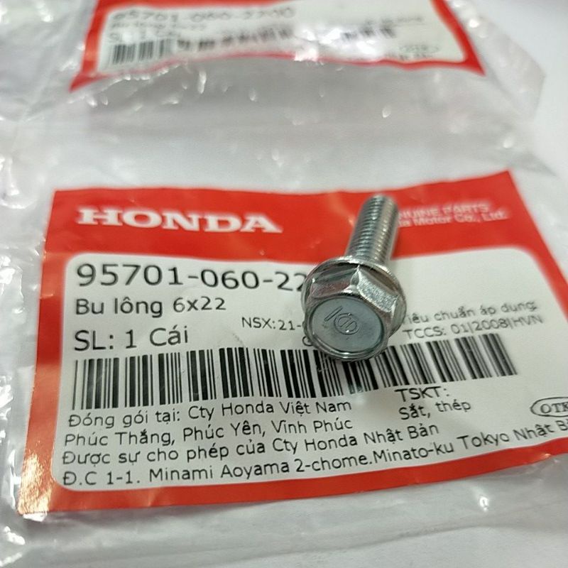 Ốc nắp chao đầu bò Air Blade AB 125 2013 2014 2015 Click Vario 2016 PCX Lead 125 Sh mode