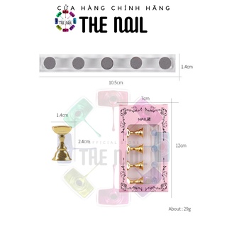 Set 5 giá đỡ nam châm trưng bày móng tay giả-the nail.vn