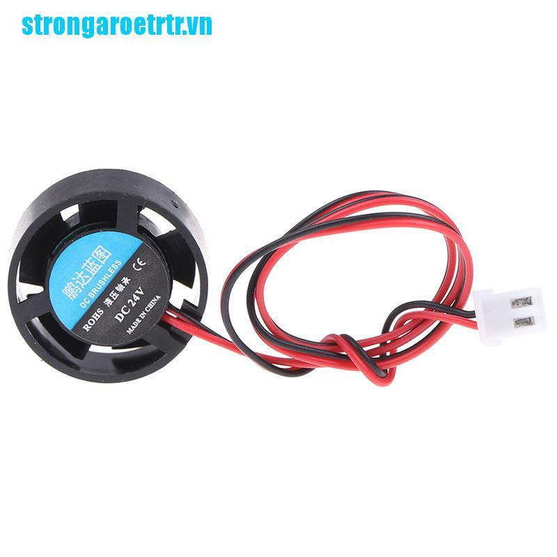 Quạt làm mát tròn size mini 25.5x10mm 5V 9V 12V 24V dành cho đèn led/ máy tính