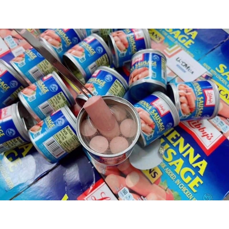 [DATE 10/23] Xúc Xích Libbys Vienna Sausage 130g Của Mỹ