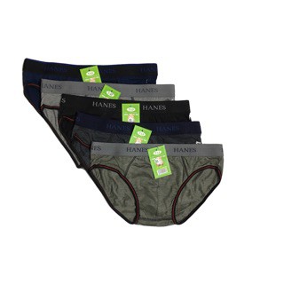 Combo 5 quần lót nam hanes cotton-100-59-41