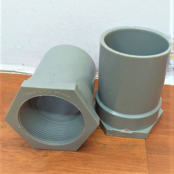 Nối răng  trong / ngoài 49, 60, 90 nhựa PVC Bình Minh
