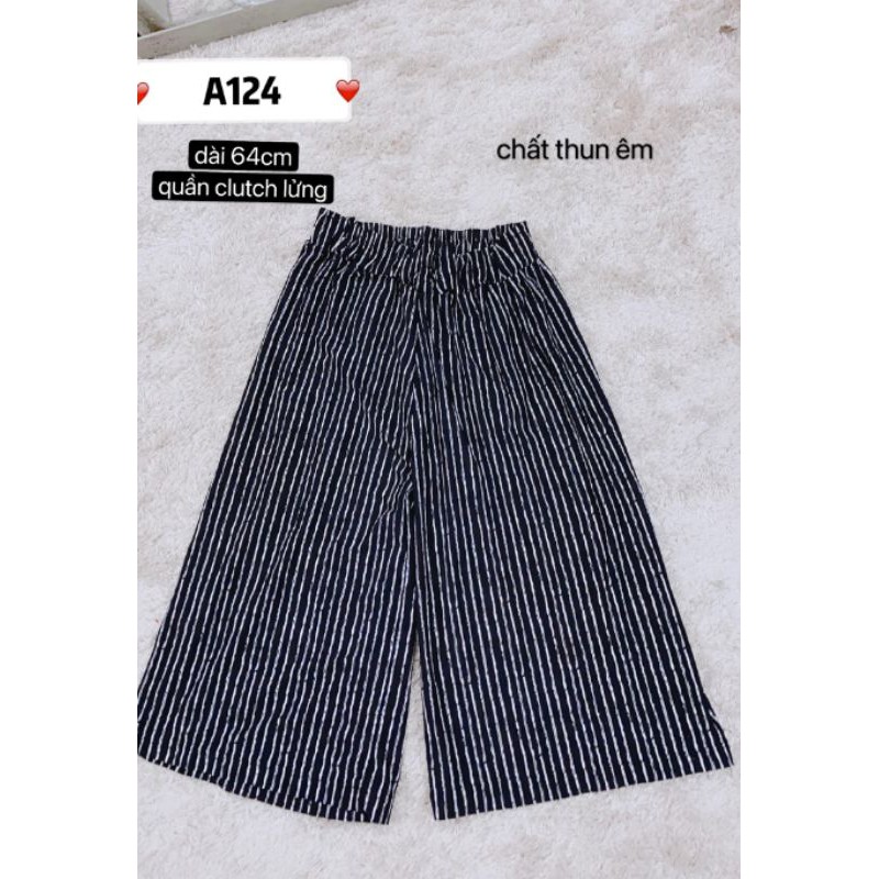 quần clutch kẻ sọc. A124