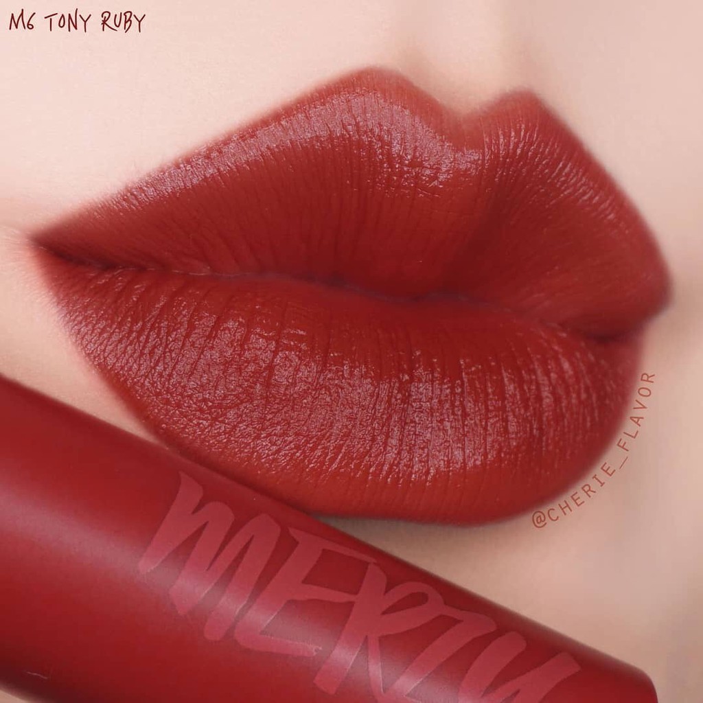 [#M5 Hey Candy - #M6 Tony Ruby] Son Kem Lì, Siêu Mịn Merzy Bite The Beat Mellow Tint | BigBuy360 - bigbuy360.vn