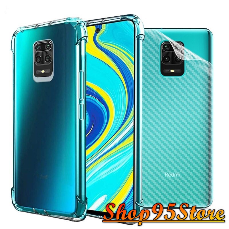 Miếng dán Carbon mặt lưng Xiaomi Redmi note 9s