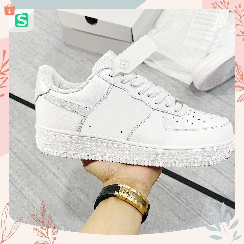 Giày_Nike Trắng Nam Nữ, Giày Nike_AF1 Air Force 1 Full box+bill
