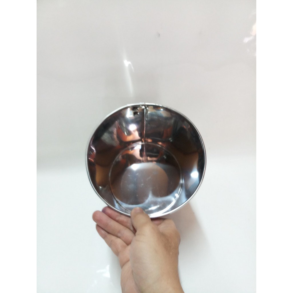 RUỘT NỒI SÚP TRÒN ĐẠI INOX MIỆNG 18CM(9,5 lít).