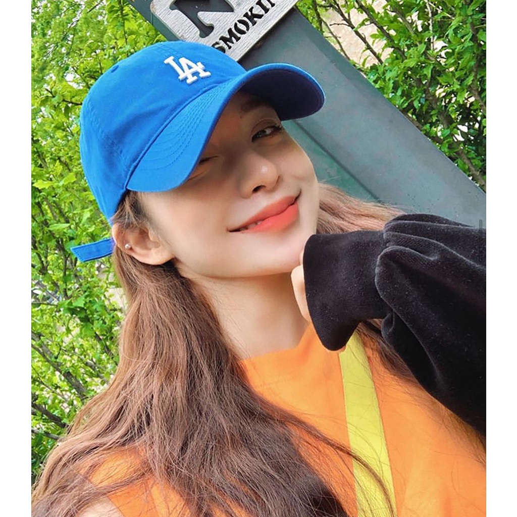 - Mũ nón lưỡi trai nam nữ CAP COLOR BASIC M.L.B Unisex - Phong cách Hàn quốc trẻ trung năng động