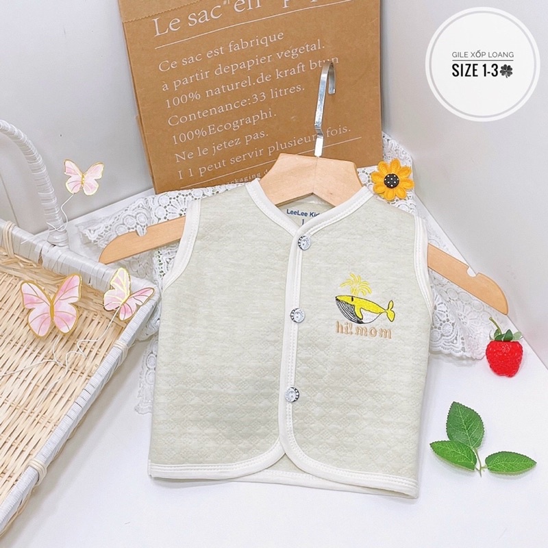 Gile nỉ xốp cho bé