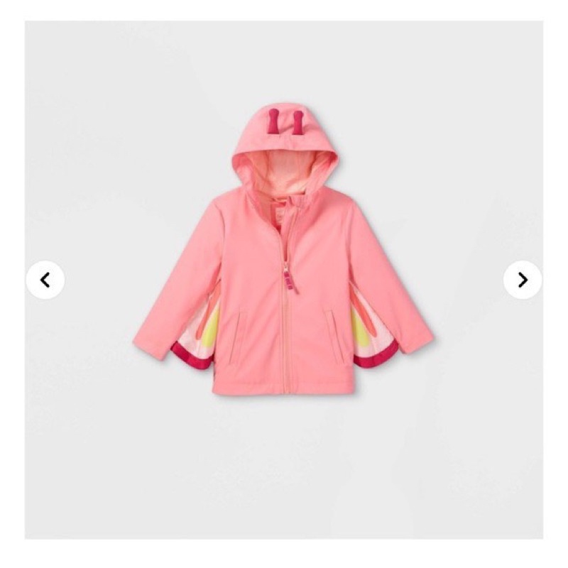 Áo khoác raincoat bé gái 12m-5y