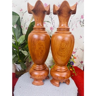 lộc bình gỗ hương 50cm