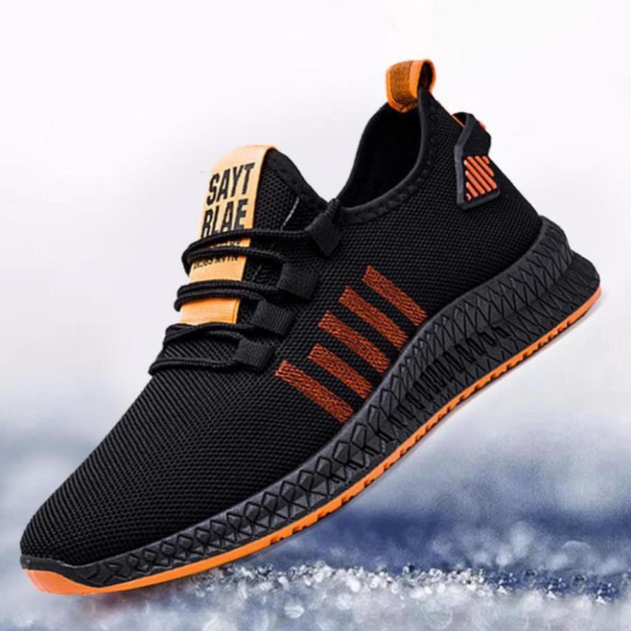 Giày Sneaker Nam TKTMS33 Giày Sneaker Nam Thoáng Khí Phối Sọc Kiểu Dáng Trẻ Trung Chính Hãng TKT STORE Size (39-43) | BigBuy360 - bigbuy360.vn