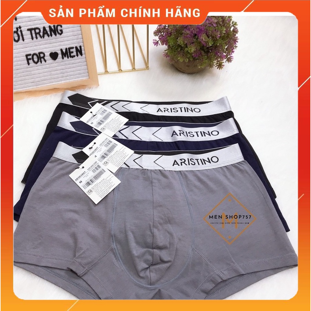 Quần sịp nam, quần sịp đùi ⚡ ARISTINO ⚡ 95% cotton khử mùi, thoáng mát, mềm mại, sang trọng ⚡ mã ABX01807