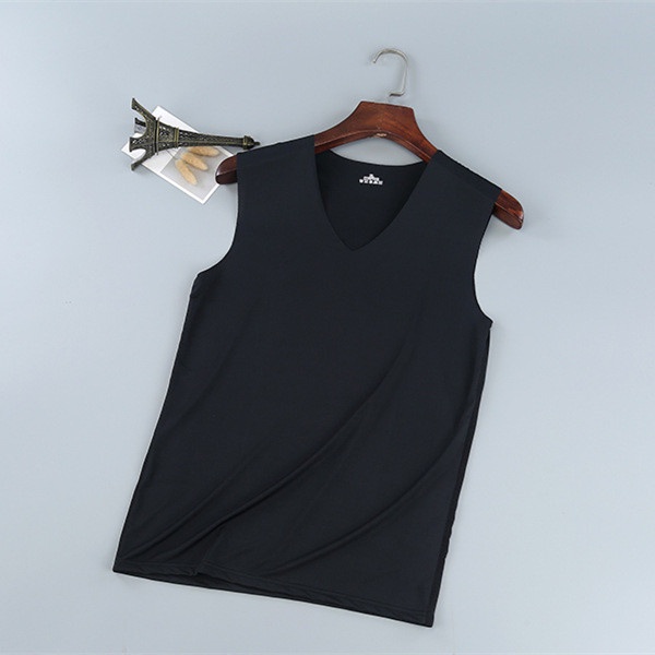 Áo Thun Sát Nách Cổ Chữ V Không Đường May Thời Trang Mùa Hè Cho Nam Size M-5XL