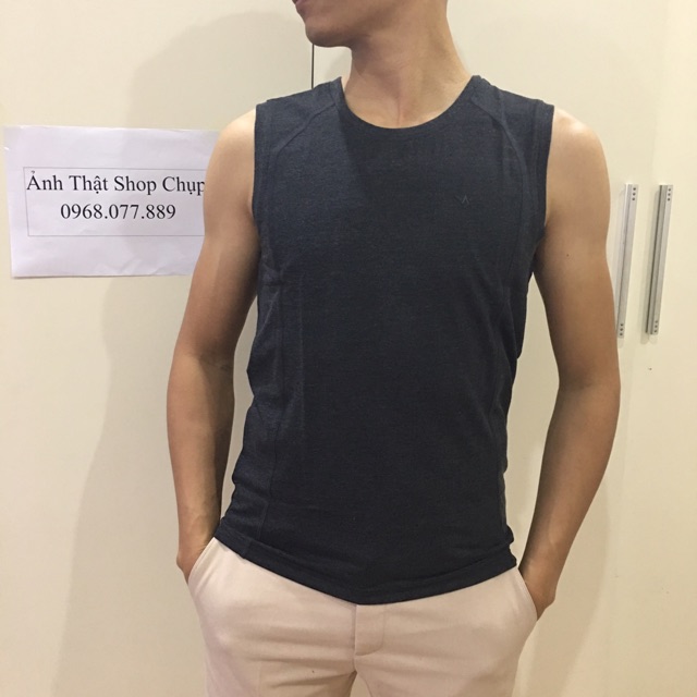 Áo Thun Ba Lỗ Aristino ATT006s8-Slim 4 Màu còn S