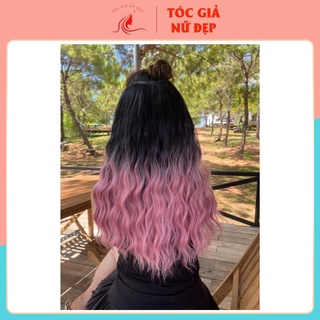 Tóc giả nữ kẹp chữ U omber, ku17