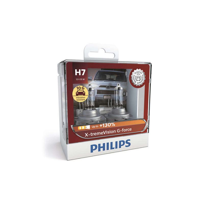 Bóng đèn Philips H7 tăng sáng +130%