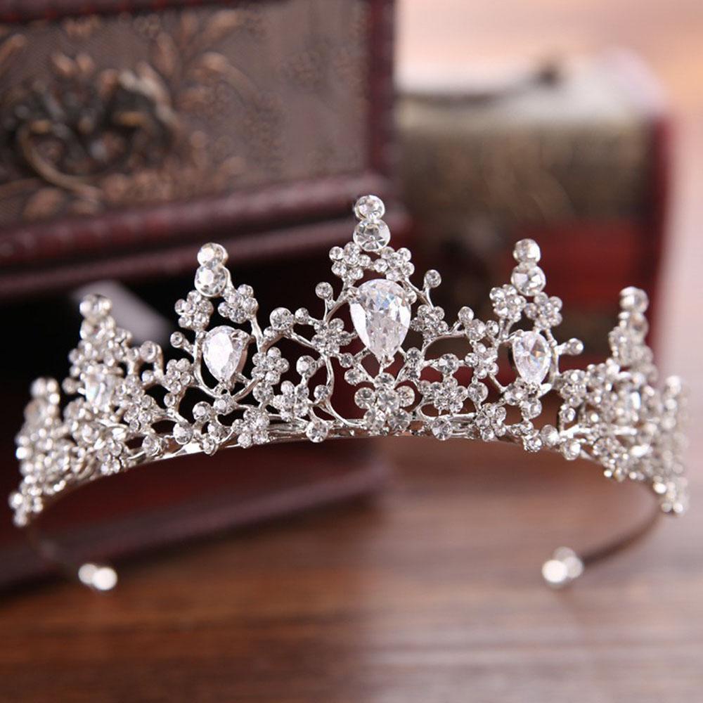 Vương Miện Cài Tóc Phong Cách Vintage Cho Cô Dâu