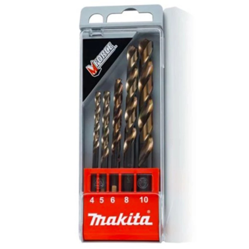 Bộ mũi khoan kim loại cao cấp 5 chi tiết Makita D-30508
