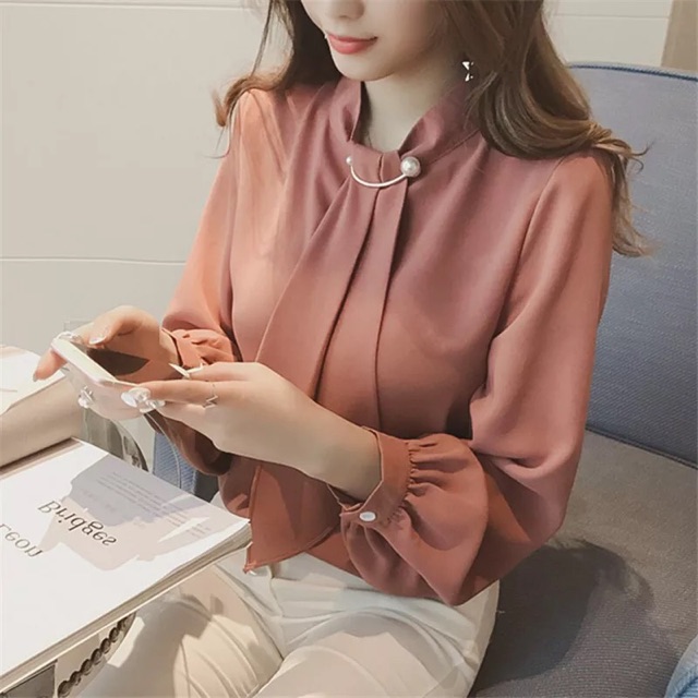 Áo sơ mi von cách điệu