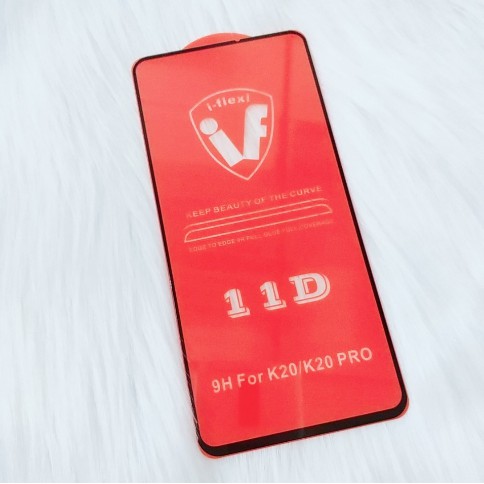 Xiaomi Redmi K20/K20pro_Cường lực 11D full màn viền đen siêu mỏng không ăn vào màn hình tặng bộ phụ kiện dán