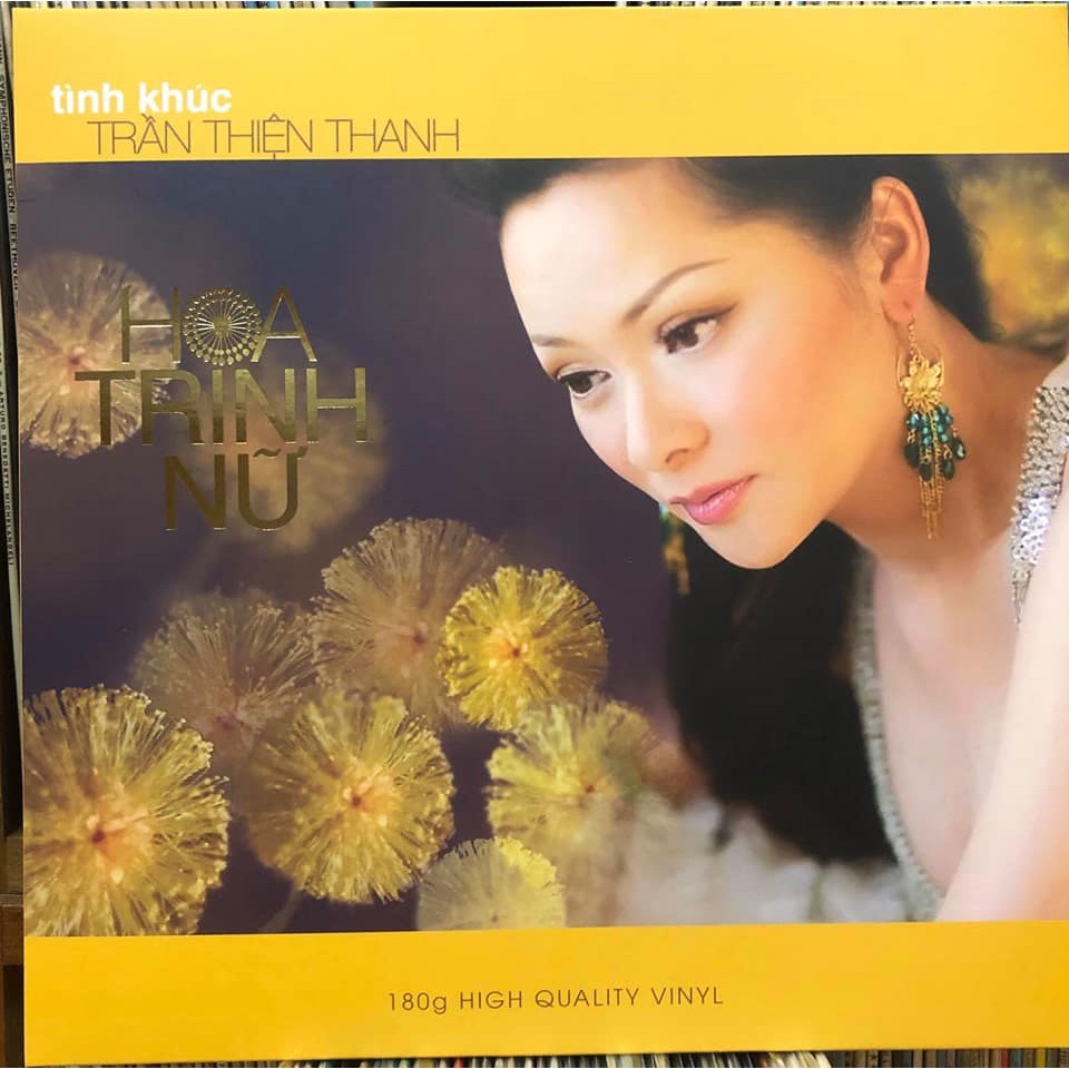 đĩa than Hoa trinh nữ - Tình khúc Trần Thiện Thanh LP