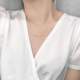 Dây mặt ống bạc - dây chuyền bạc 925