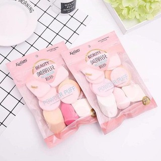 SET 13 MIẾNG BÔNG MÚT TRANG ĐIỂM KELI