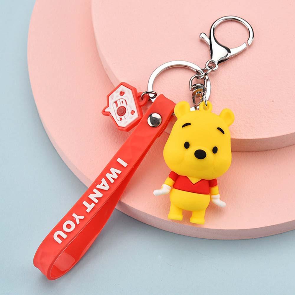 Móc Khóa Hình Chuột Mickey / Minnie / Stitch Đáng Yêu