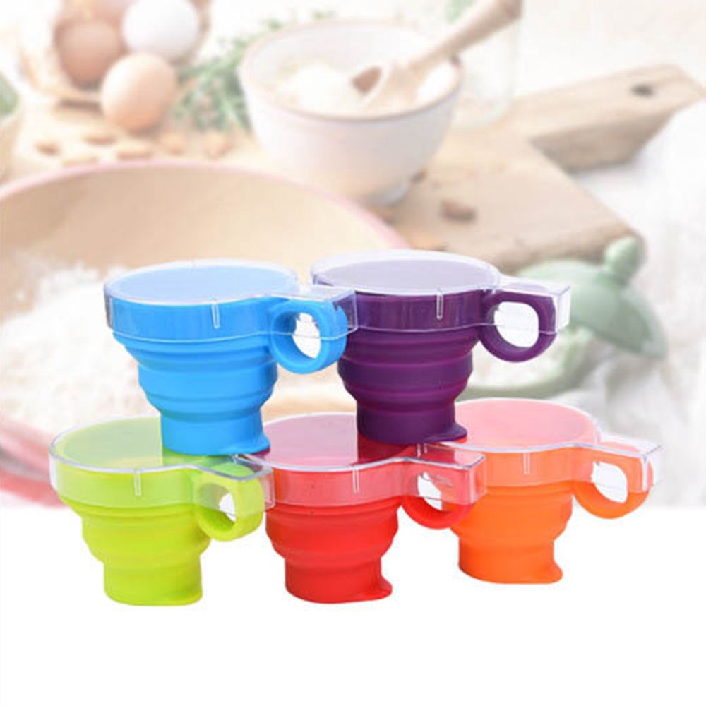 Cốc nước silicone thu gọn được nhỏ gọn tiện lợi dành cho du lịch dã ngoại hoạt động ngoài trời